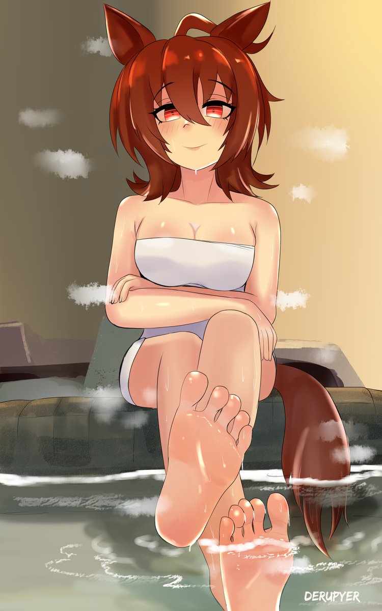 BloodArmorDeru's tweet photo. #umamusume  Agnes Tachyon feets!

very SFW https://t.co/M0yhhTMJMc