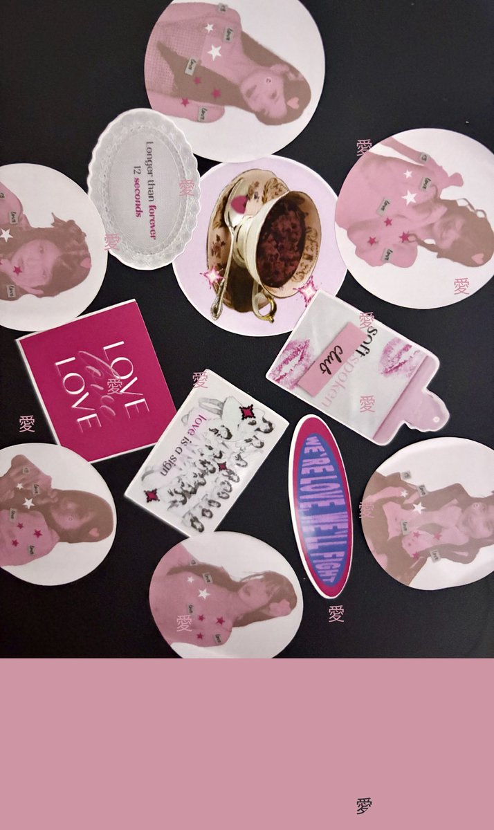 ____kittykath's tweet photo. stikernya kiss cut jadi siap tempel. sisa sheet bisa dipakai buat junk journal. let's spread love. #ItadakiLove https://t.co/fOT9R9VV3l