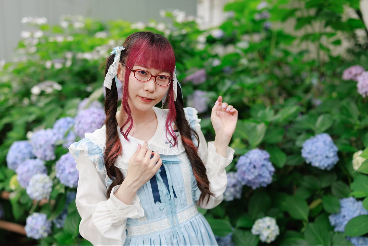 いろいろ紫陽花🪻💙💜🩵