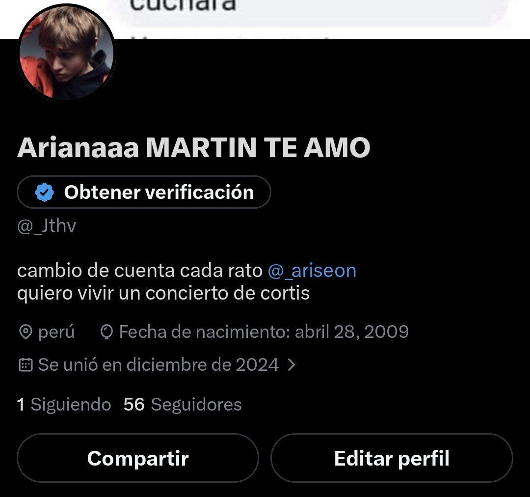 Arianaaa MARTIN TE AMO tweet media