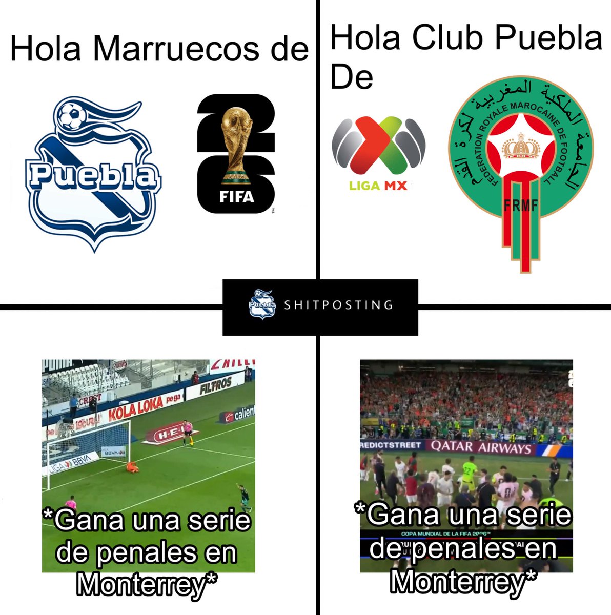 ClubPueblaShit1's tweet photo. Puebla 🤝 Marruecos https://t.co/LGBLQkIm6b