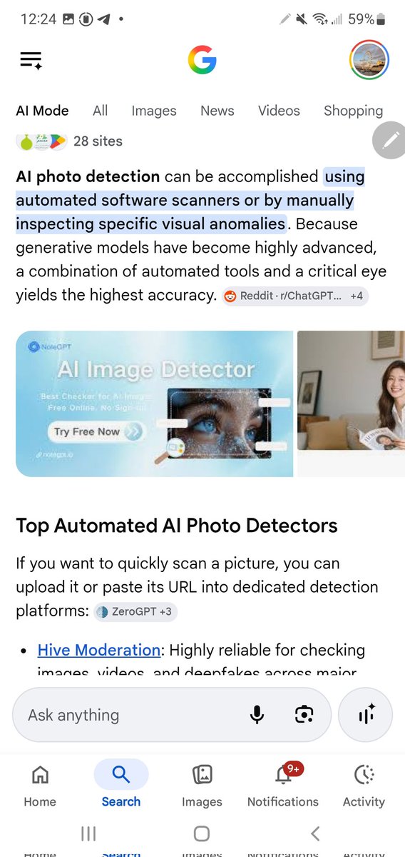 DL45212437's tweet photo. @geleged @Goatman2251301 @iFightForKids Here faggot let me help you find an AI photo detector app🤣🤣🤣🤣🤣 https://t.co/3FXe0nanf6