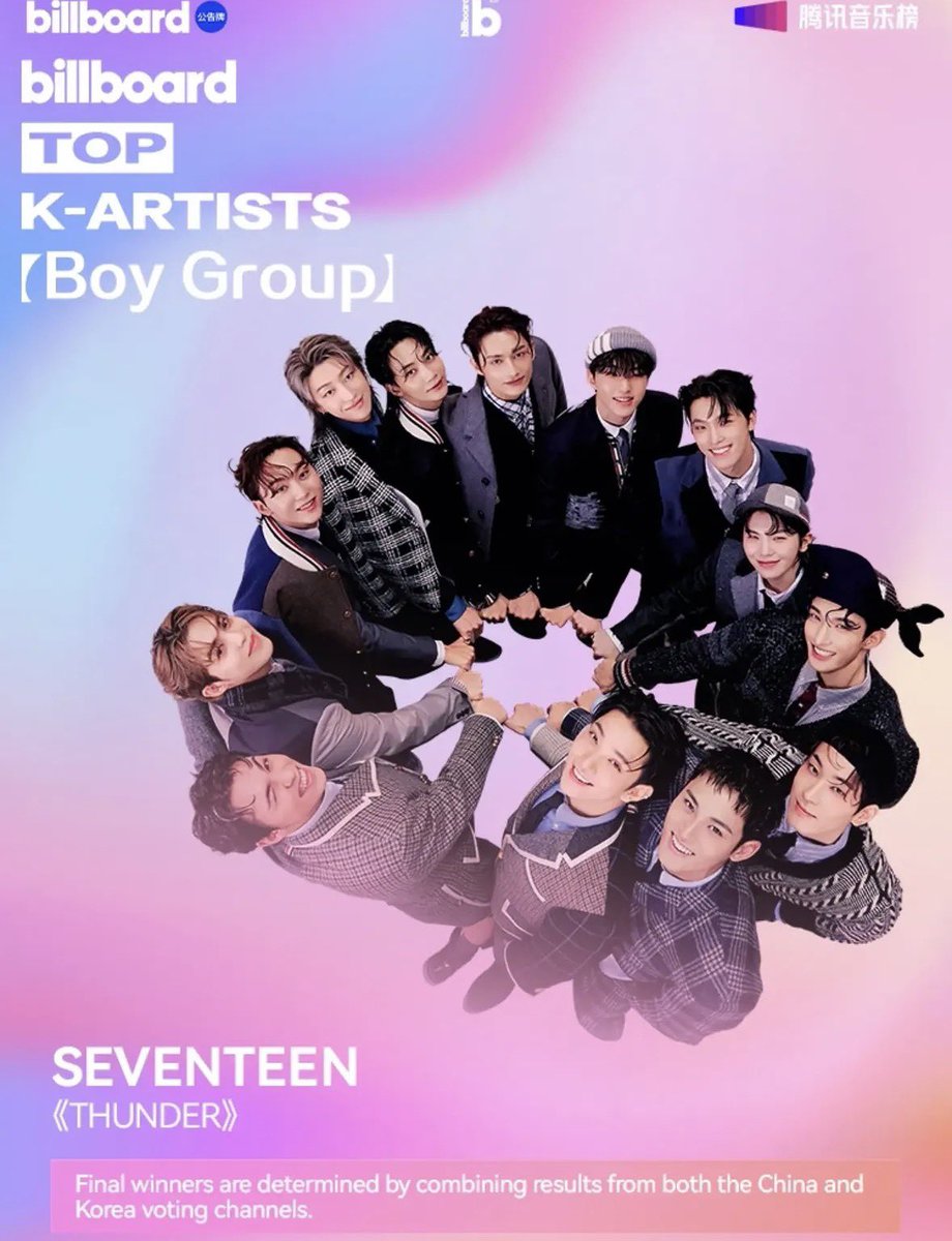 just_svtph's tweet photo. We made it! #SEVENTEEN and #THE8 have won at the Billboard Top K-Artists Awards!

🏆 #SEVENTEEN – Top K-Pop Boy Group
🏆 #THE8 – Top K-Pop Male Solo Artist

Huge Thank you to everyone who voted and worked so hard to make this happen. We did it together! 💖 https://t.co/OR3si6sKB0