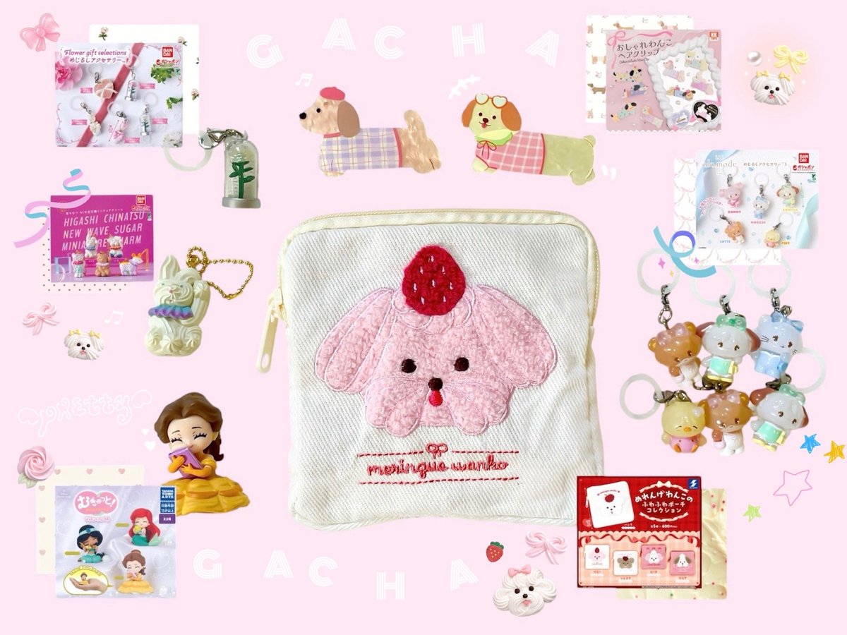 zenmui__an's tweet photo. 最近のガチャガチャ戦利品( ᴗ ̫ ᴗ )🎀⟡.· https://t.co/F0NINdueqZ