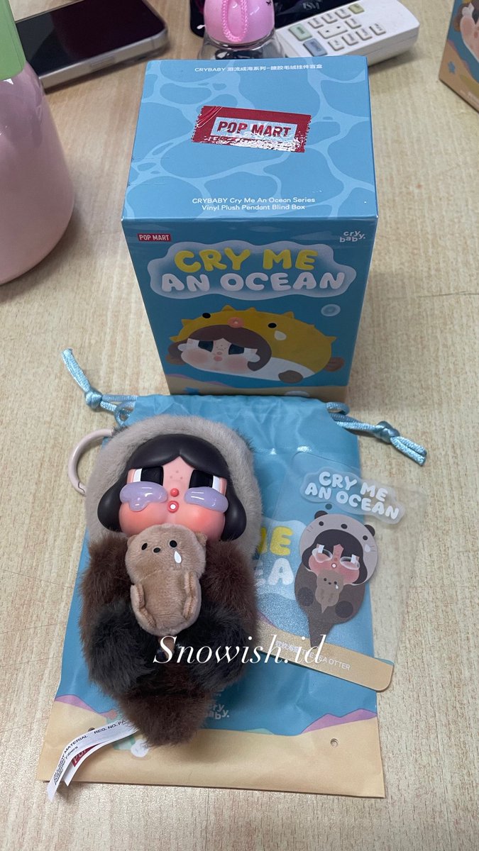 Snowish_id's tweet photo. -# wts | want to sell - Cry baby An Ocean (Secret) 🌊🐳

🧸 price? Boleh offer by dm yah
💝 FRESH PULLS FROM BOX
🛒 Bisa co lewat oren (split atau full payment tapi adm besar)
📥 yang mau bisa langsung dm aja yah (Pls mention after dm)

T. Cry baby pop mart secret the sea otter https://t.co/si0l62t0qr