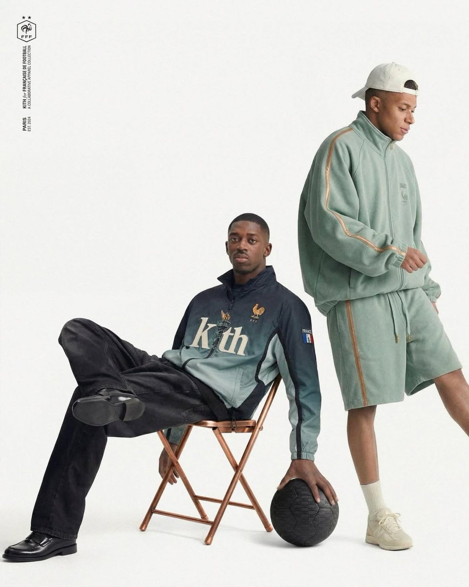 JustFreshKicks's tweet photo. Kith for France World Cup 2026 Concept 🇫🇷⚽️ https://t.co/1avwsa1tJY
