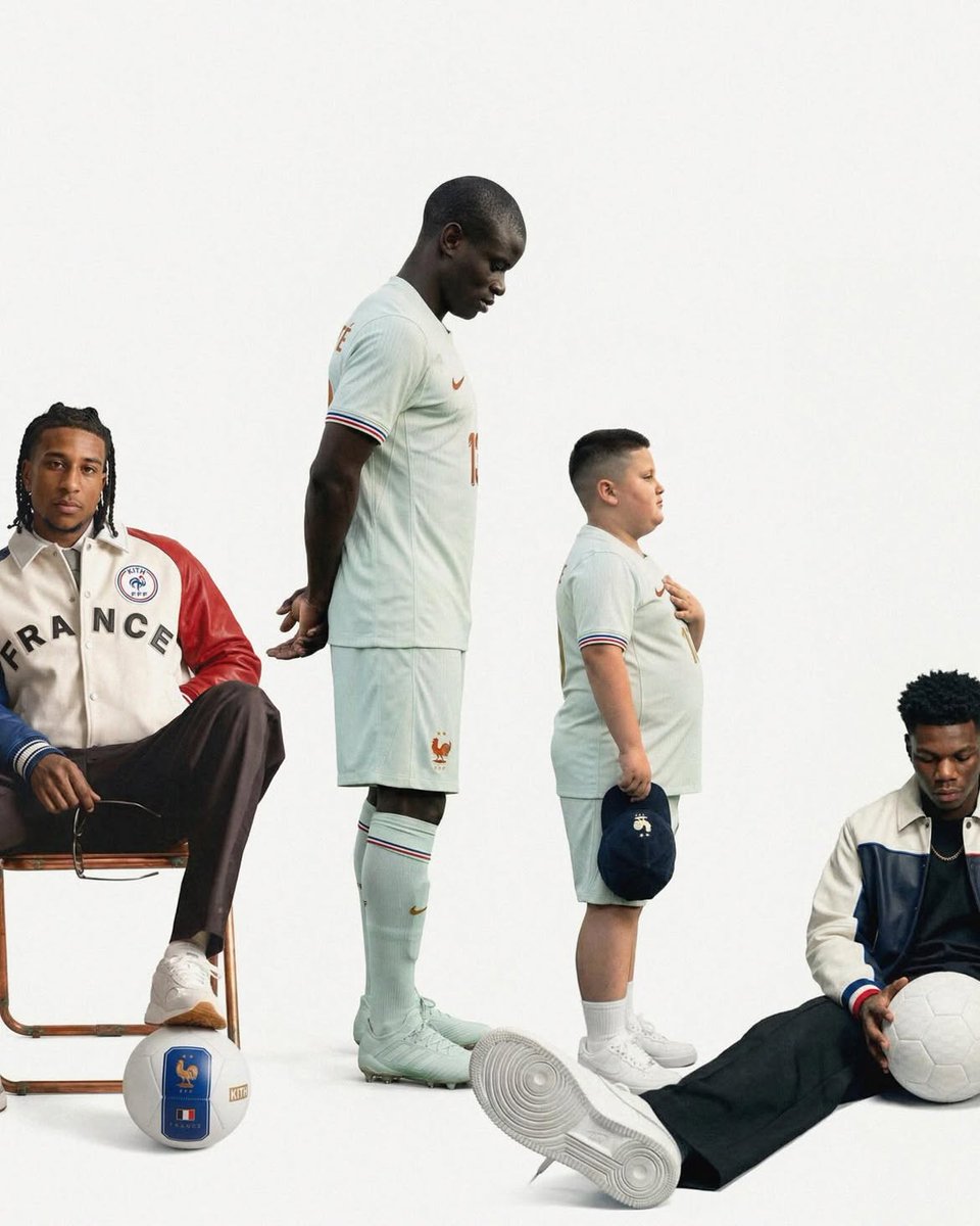 JustFreshKicks's tweet photo. Kith for France World Cup 2026 Concept 🇫🇷⚽️ https://t.co/1avwsa1tJY