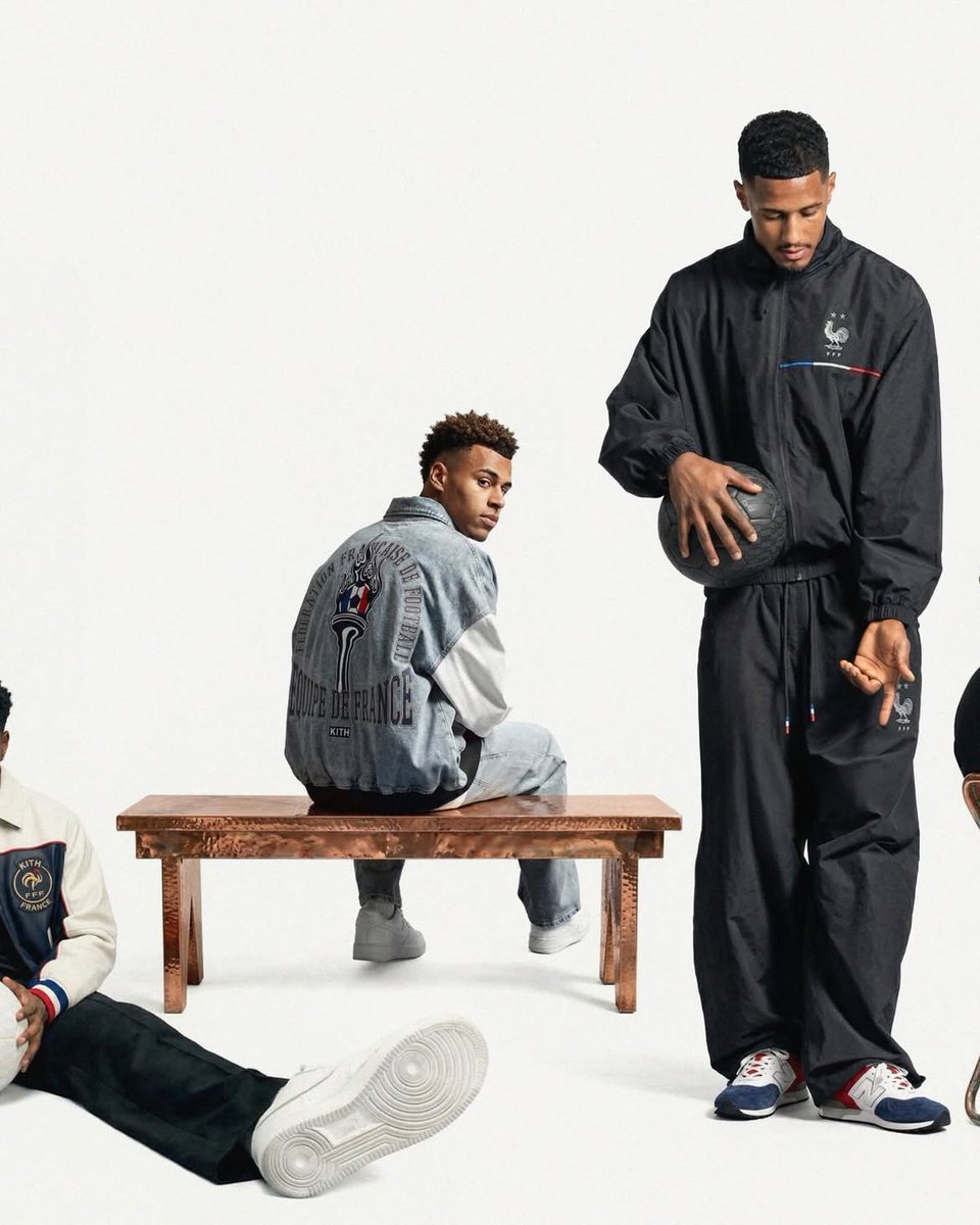 JustFreshKicks's tweet photo. Kith for France World Cup 2026 Concept 🇫🇷⚽️ https://t.co/1avwsa1tJY