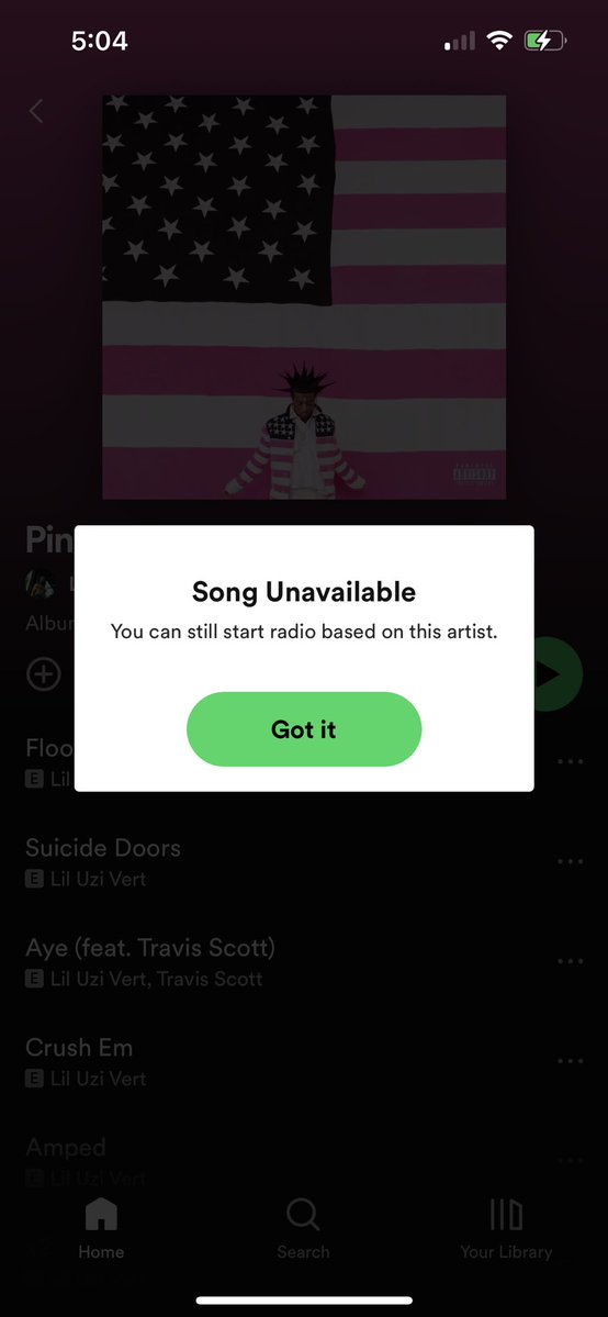 _fredss_244's tweet photo. @Kurrco still got my screenshots from when uzi broke spotify crazy day, still a great album https://t.co/4fqv4al6QM