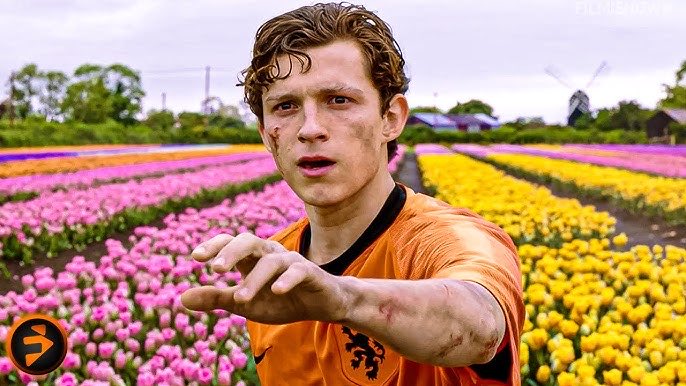 KayleyHamilton's tweet photo. Netherlands got eliminated from the World Cup 😭 so here’s Peter Parker wearing a Netherlands soccer jersey 💔 https://t.co/SG6EDpPDOc