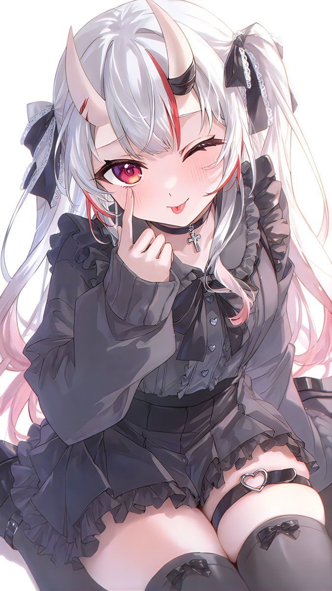 shi_ro__ko's tweet photo. 地雷服な余さん😈

あっかんべ〜だ余！ https://t.co/nzBSnfIKiS