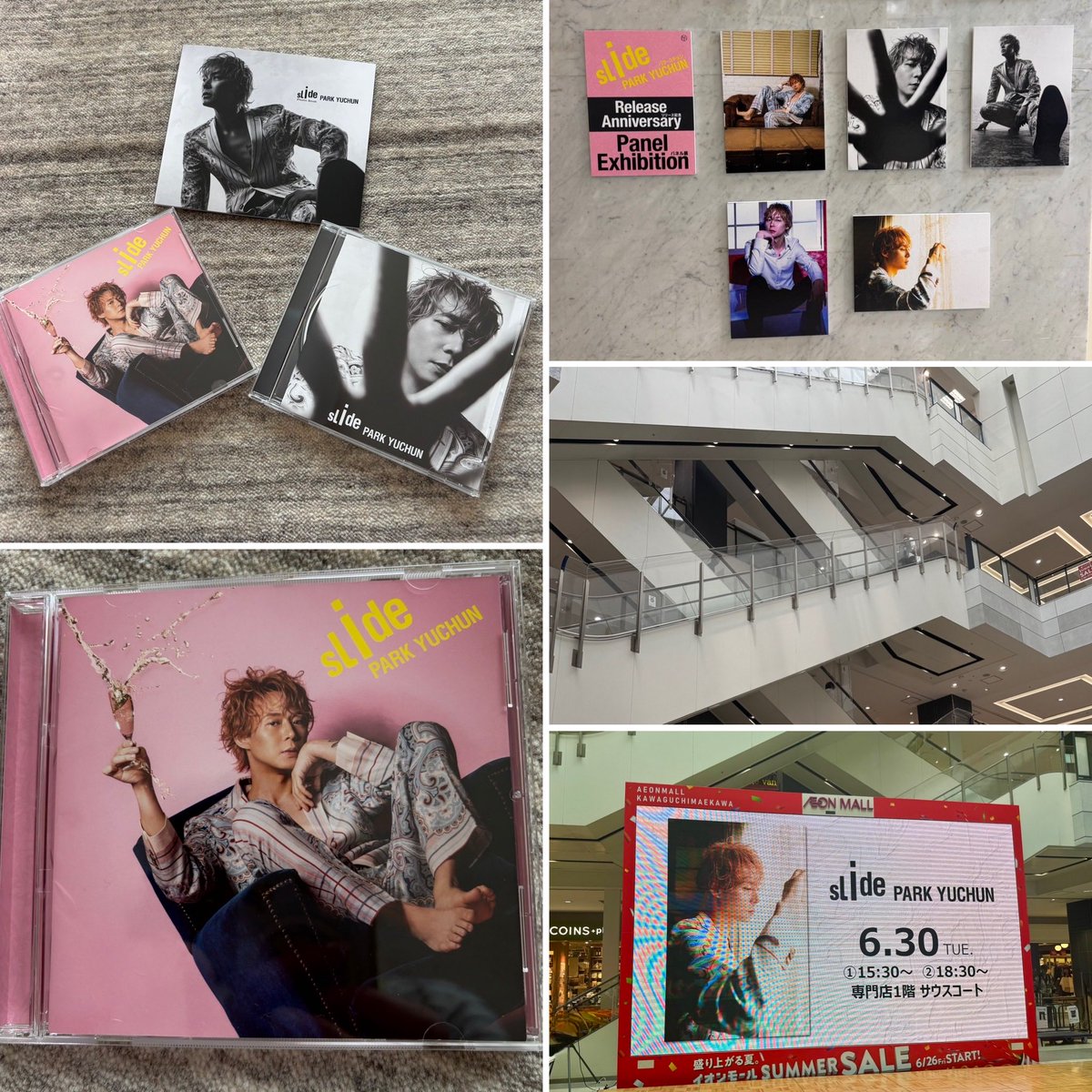 6002_global's tweet photo. AEON MALL Kawaguchi Maekawa
JAPAN 3rd Mini Album "slide" Release Commemoration Event
30 June 2026

Have fun YUNIVERSE! Thanks for sharing your lovely photos ❤️

#6002Global #ParkYuchun #박유천 #パク・ユチョン @Japan_jp_office https://t.co/gbtQwEEEeM