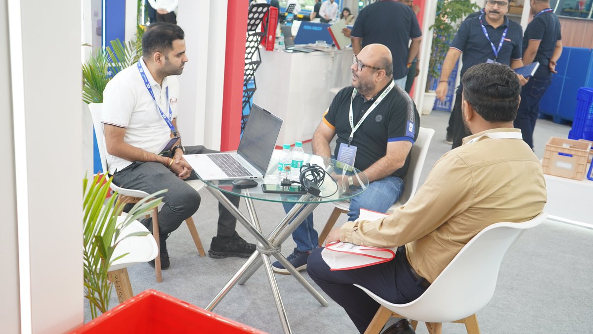 PvtTirupati's tweet photo. A big thank you to everyone who visited the Tirupati Marketing booth at India Warehousing Show 2026!

We truly appreciate your time, trust, and engaging conversations. Looking forward to building stronger partnerships together.

#IndiaWarehousingShow #TuffTrack #SupplyChain https://t.co/NrLVcWHyGO