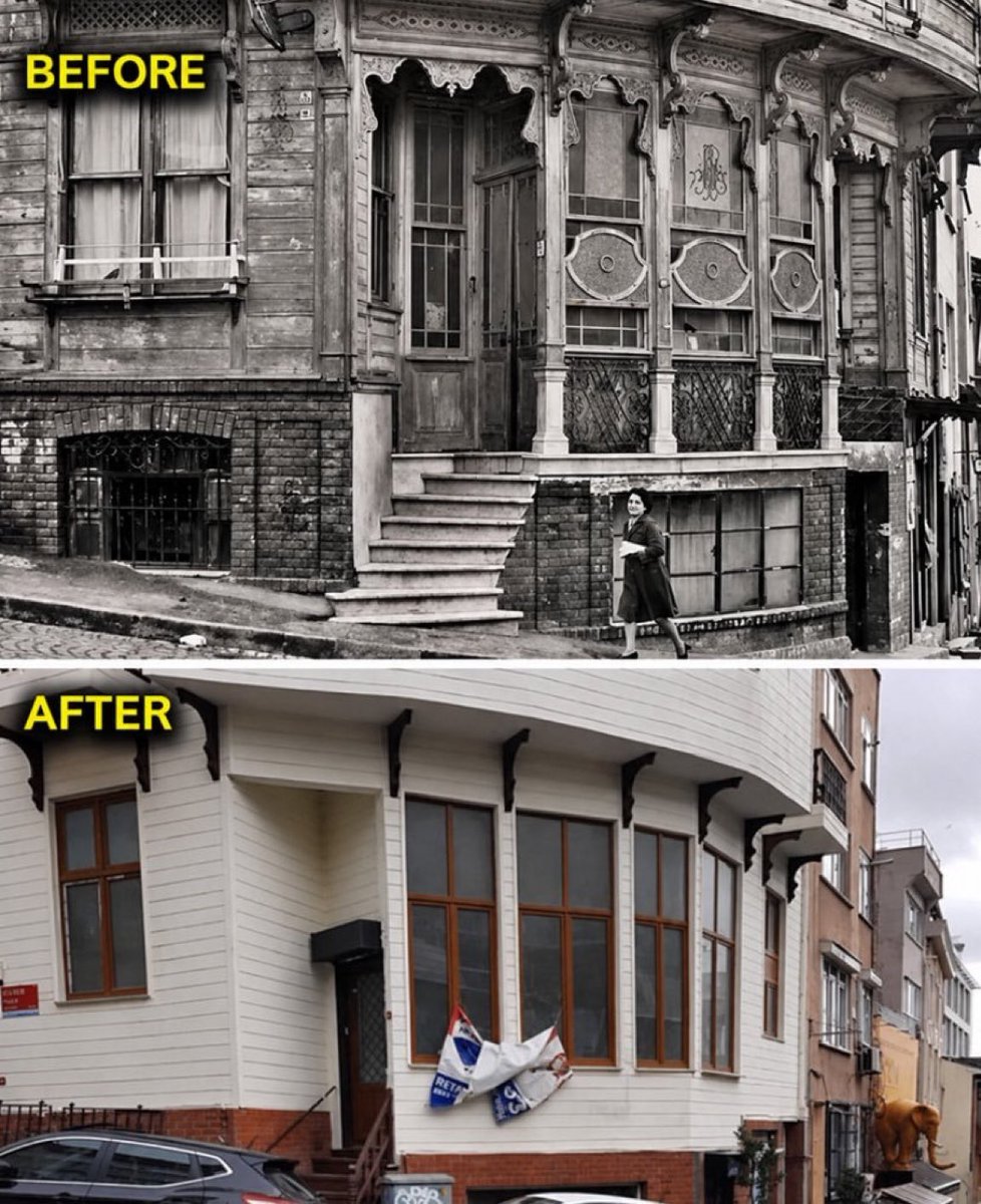 gokceekatuun's tweet photo. Bu ülkede restorasyon acilen yasaklanmalı. https://t.co/3OmfFBfkyA