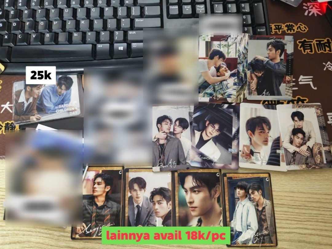 kyutbis's tweet photo. wts pc popup xizhao he changxi he yanzhao sammys childrens day

💸 tax 6.500/pc
🏠 go dom jogja

#hechangxi #heyanzhao https://t.co/RE0uf6PNhG