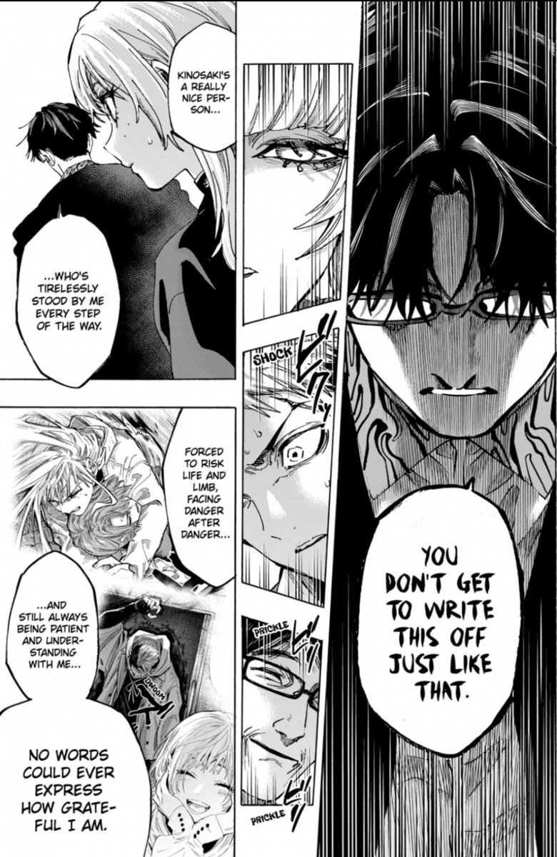 hiphopch3rrypop's tweet photo. “dont be mean to kinosaki hes literslly nice and stuff 😡😡😡” https://t.co/W4hN27mipX