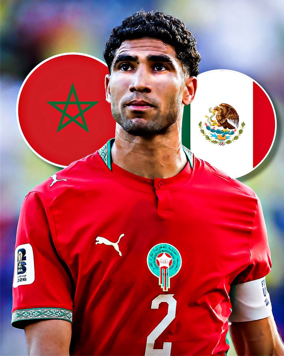 AllFutbolMX's tweet photo. “I would like to thank the Mexican people for their support today. 🤝🏼

They showed us tremendous support in Mexico.” 

– ACHRAF HAKIMI. 🇲🇽❤️🇲🇦 https://t.co/3oy9WSuMll
