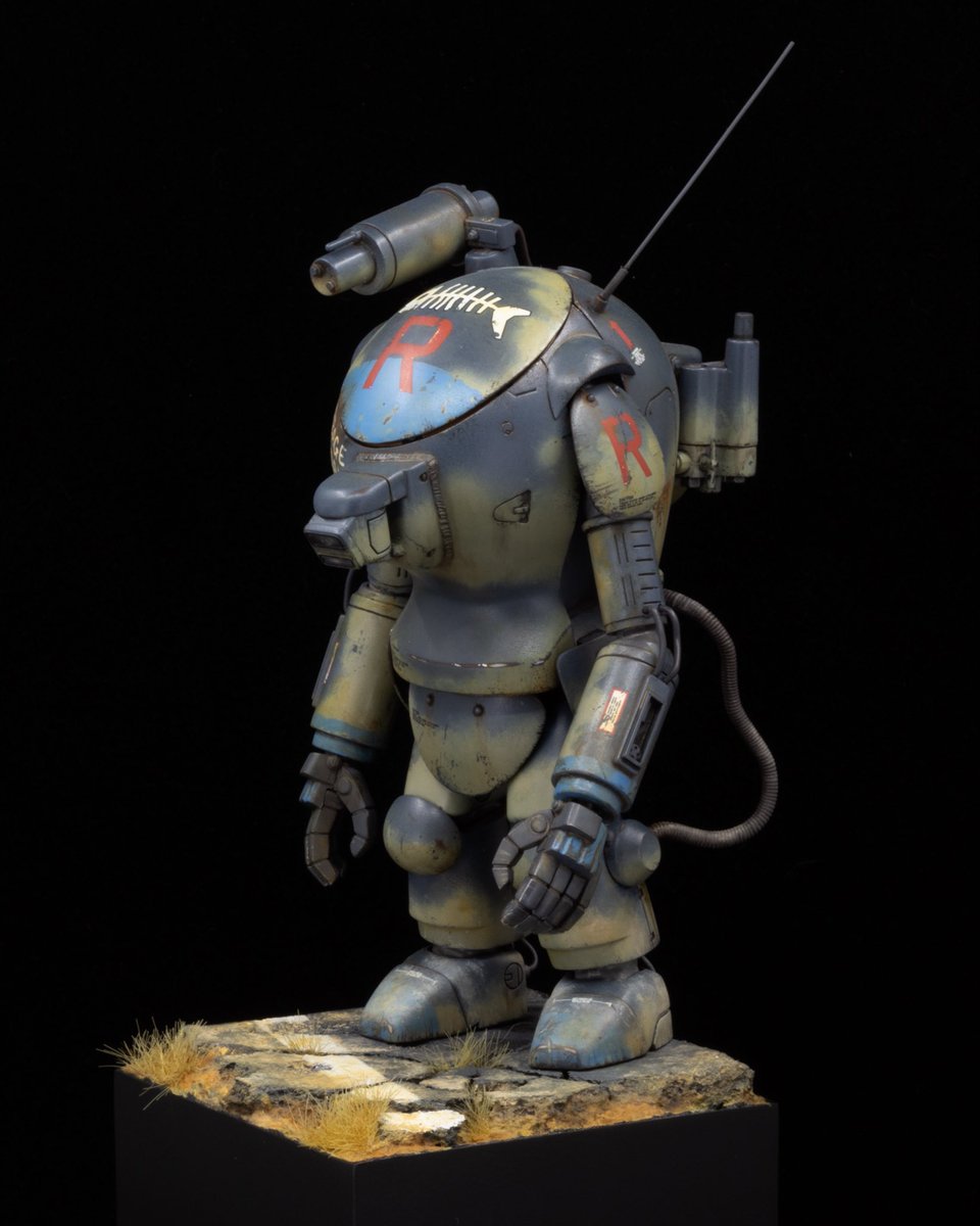 its_jmello's tweet photo. 1:20 scale SAFS Raccoon

#maschinenkrieger #plamo https://t.co/38R5psBZLp