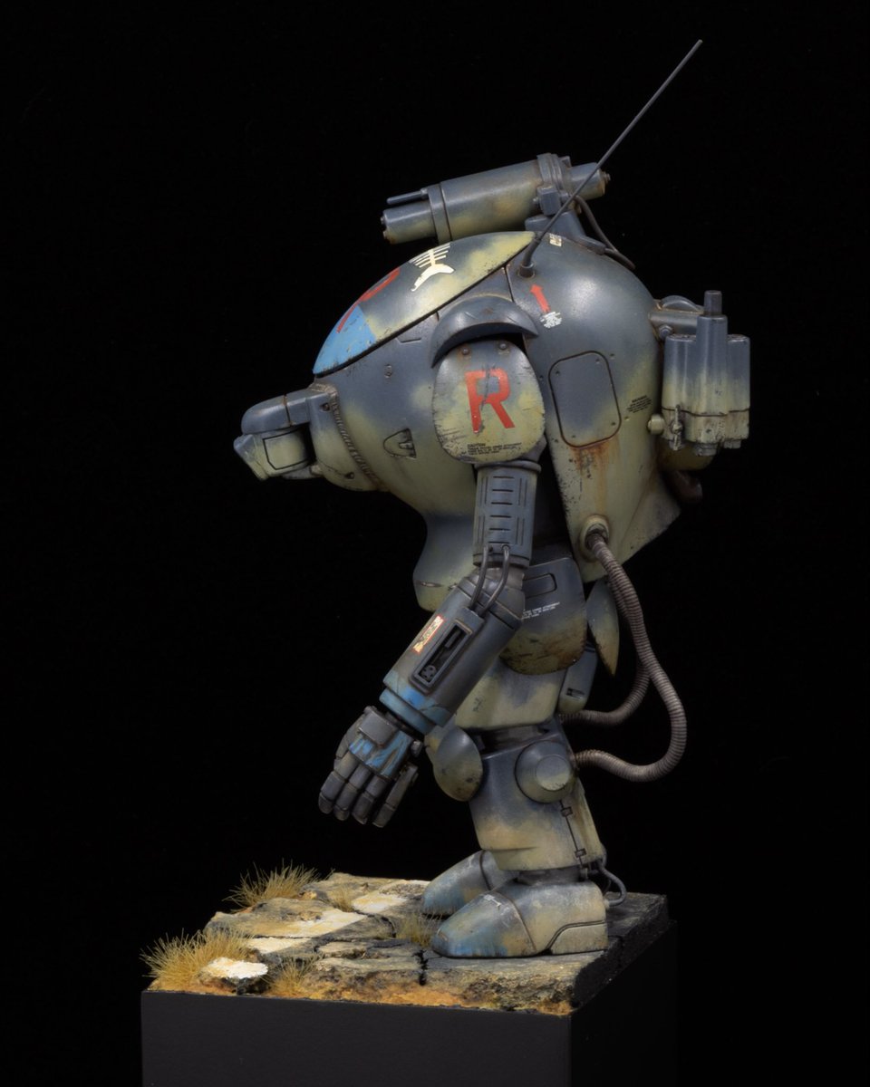 its_jmello's tweet photo. 1:20 scale SAFS Raccoon

#maschinenkrieger #plamo https://t.co/38R5psBZLp