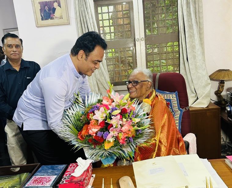 drashwathcn's tweet photo. Heartiest birthday wishes to the legendary scientist and Bharat Ratna, Prof. C. N. R. Rao.

Your relentless pursuit of scientific excellence, unwavering commitment to research, and remarkable contributions to advancing knowledge have earned you global admiration. You have not only elevated India’s standing in the world of science but have also inspired countless young minds to dream bigger and strive for excellence.

May you be blessed with good health, happiness, and many more years of guiding and inspiring future generations. Wishing you a wonderful birthday!
