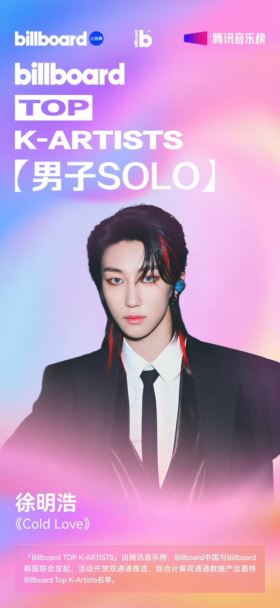 CaratLandHQ's tweet photo. ✨The Final List of Tencent Music Chart × Billboard China x Billboard_official × Billboard Korea Billboard Korea of Billboard TOP K-ARTIST

🏆 2026 "Billboard Top K-Artists"
【Boy Group】: SEVENTEEN – "THUNDER"
【Male Solo】: The8 – "Cold Love"

🙏🏻A big thanks to all carat around the world 
We finally did it, We make a big win for both SEVENTEEN and The8

For the full list and selection rules from the Tencent Music Chart × Billboard China recommendation channel : https://t.co/hwJuG5nwgl

#디에잇 #THE8 #세븐틴 #SEVENTEEN