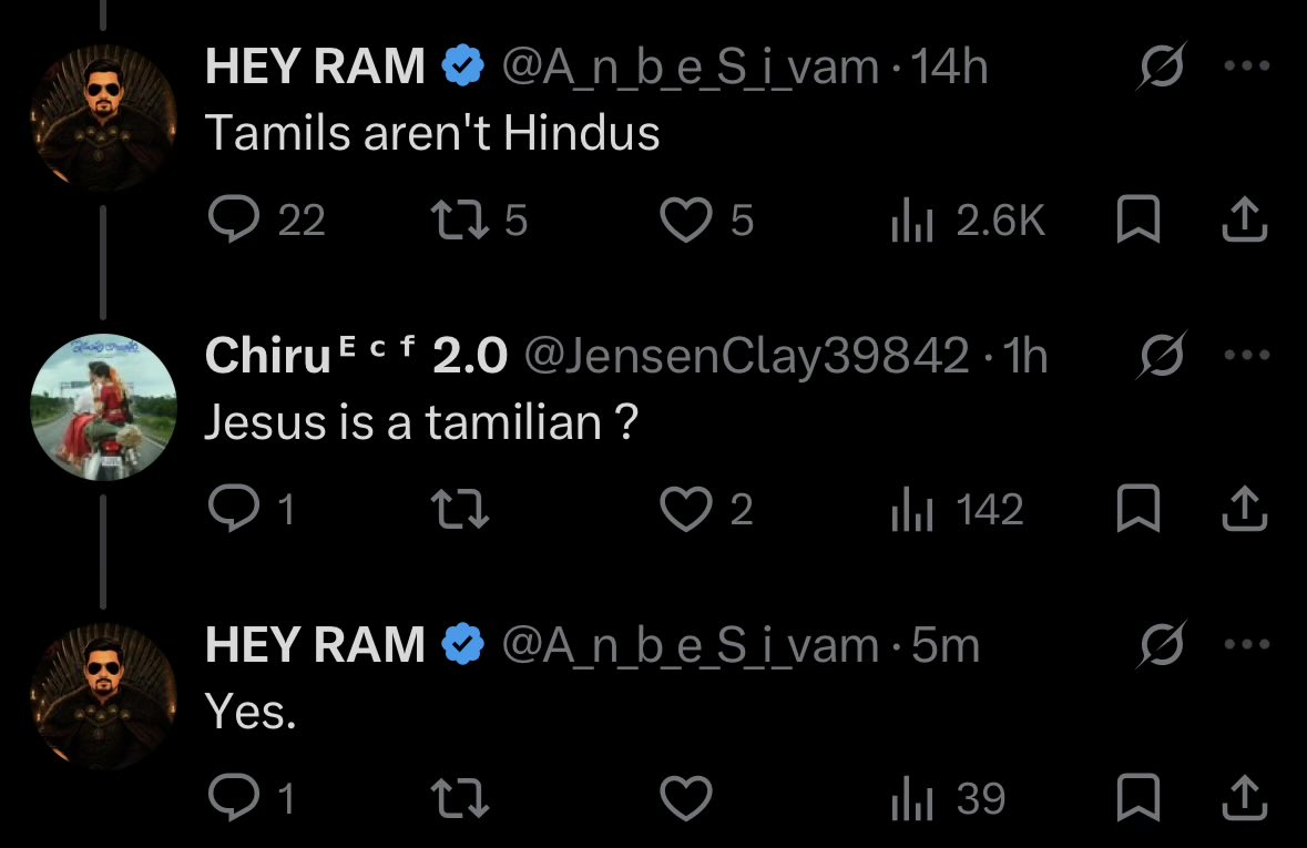ssuppbitchh's tweet photo. @A_n_b_e_S_i_vam @JosephWinmer turns water into rasam🤌 https://t.co/DJYyzccjZE