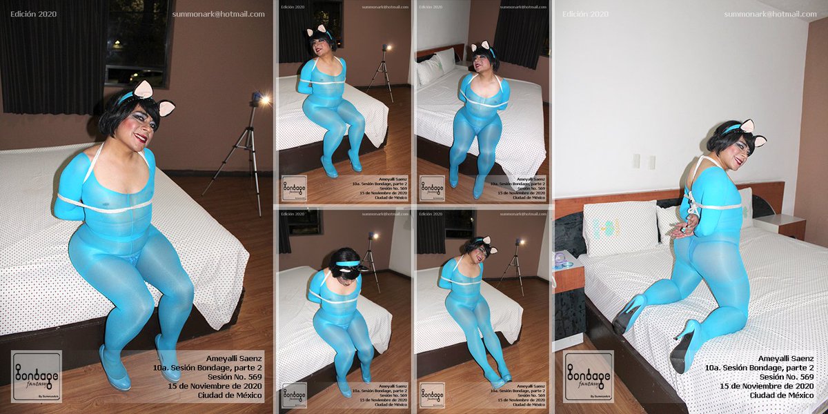 SummonArk's tweet photo. Ameyalli Saenz
10a, Sesión Bondage, parte 1
15 de noviembre de 2020 https://t.co/5u7xWHgvvO