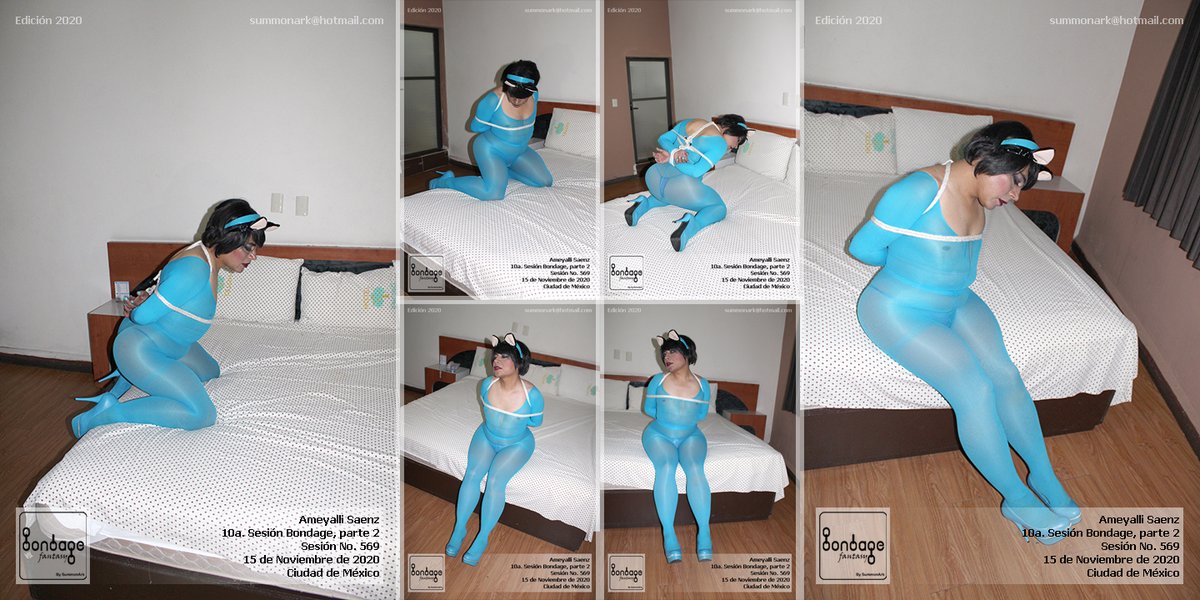 SummonArk's tweet photo. Ameyalli Saenz
10a, Sesión Bondage, parte 1
15 de noviembre de 2020 https://t.co/5u7xWHgvvO