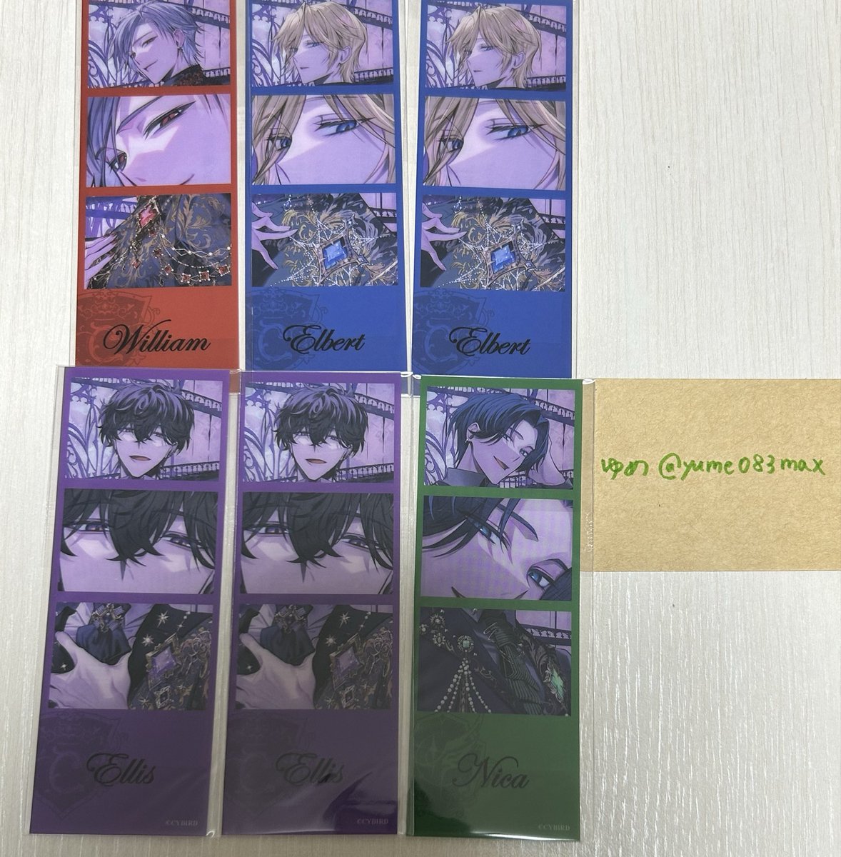 yume083max's tweet photo. @1
【譲渡】イケメンヴィラン イケヴィラ ちゃれくじ
3rdAnniversary

譲)
Bジュード
Cハリソン,エルバート,ジュード,リン
Dハリソン
Eウィリアム,エルバート,エリス,ニカ

求)
定価＋送料

レターパックorクリックポストでの発送予定

✅詳細ALTご確認ください。

お気軽にお声掛けください。 https://t.co/kVPpnikrBa