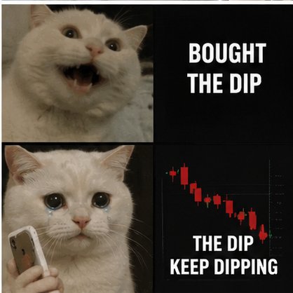 pingly_alert's tweet photo. Every crypto trader has said this at least once:

"This HAS to be the bottom."

...

It wasn't.

#Bitcoin #BTC #Crypto #CryptoMemes #BuyTheDip #HODL #Trading #Altcoins #CryptoCommunity #BearMarket https://t.co/xE1Lm1y6of