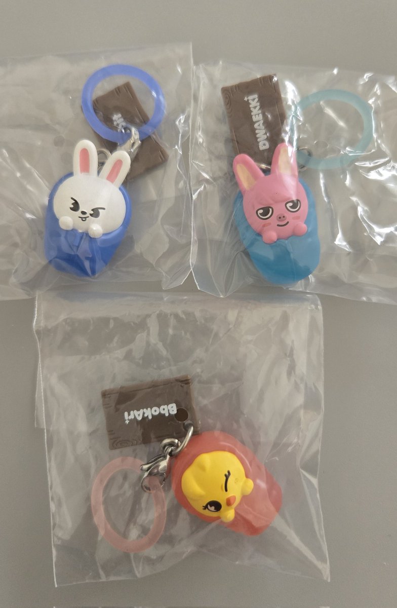 hanim00's tweet photo. スキズ郵送交換希望🙏
SKZOO めじるしアクセサリー
ソロキャンプ 

譲:🐰 🐖🐇 🐥
求:🐺ウルフチャン(コンプ目的)

FFさん優先
学生・未成年❌ https://t.co/FUTCbfsWC8
