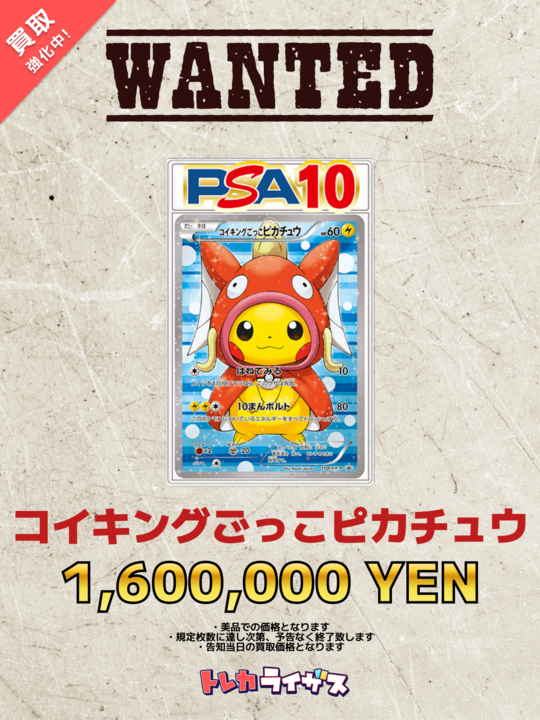 WANTED】 ⚡️?⚡️?⚡️?⚡️?⚡️?⚡️? コイキングごっこ 
