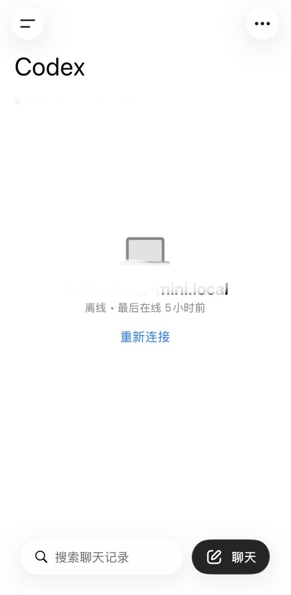 @thsottiaux Codex ios app connection is too unstable! π
The most embarrassing thing in...
