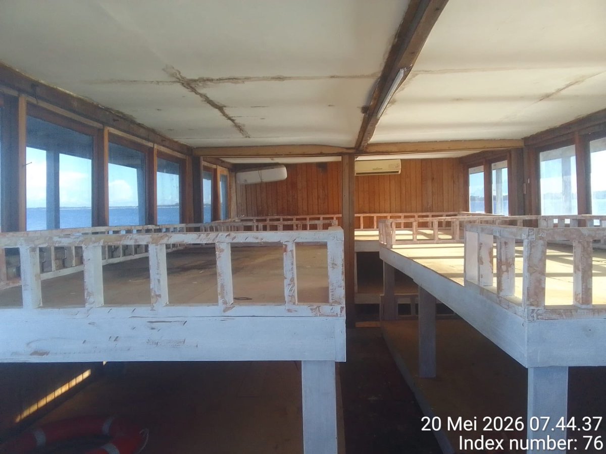 zeronamaku's tweet photo. Jual kapal pinisi lombok 

tahun pembuatan 2020

126 GT 

Surat-surat lengkap 

Buka harga 5M 

Contact Person : +62 812-9468-3133 (martin) https://t.co/3qNCvQBhTx