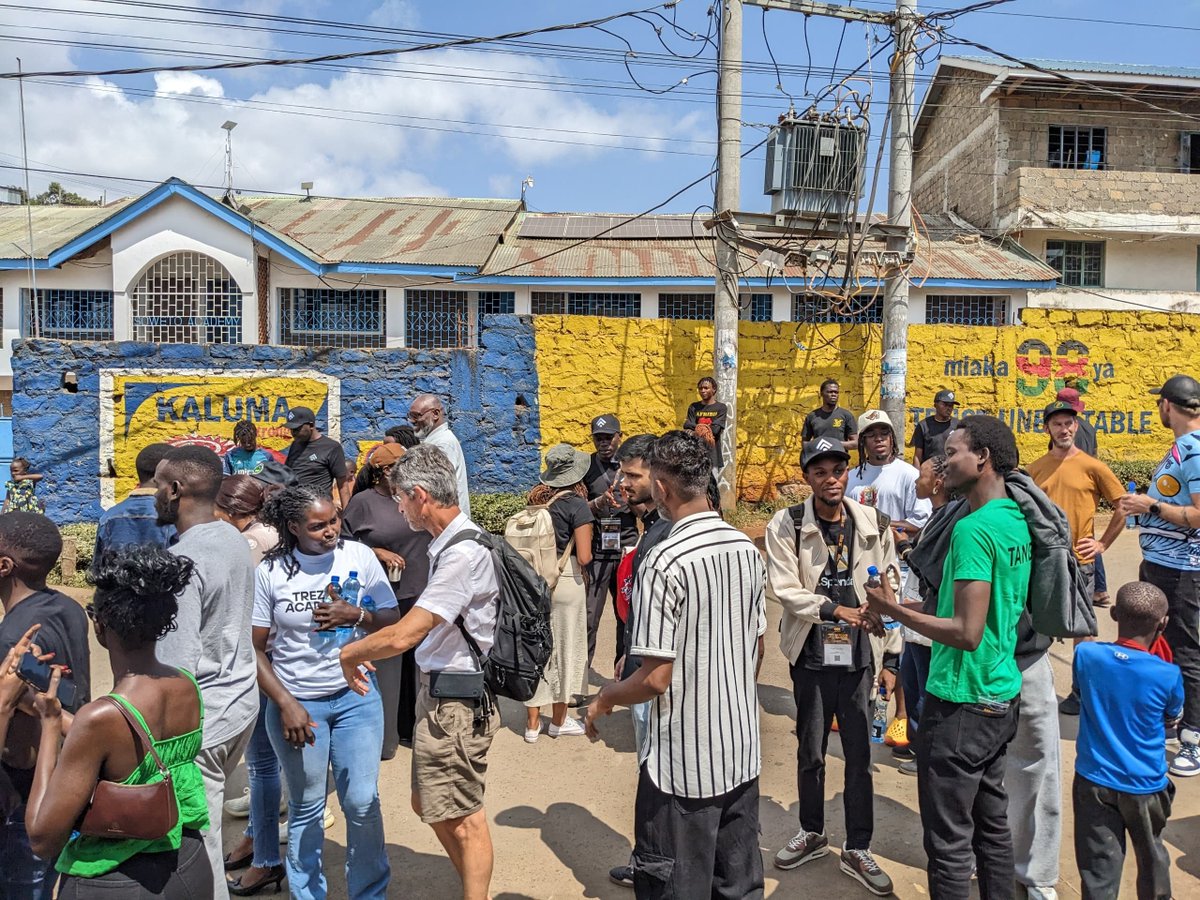 Graysatoshi's tweet photo. Great moments @AfribitKibera lit up @btcnairobi_conf with real circular economy wins. Youth showed Bitcoin payments for boda rides, solar charging, and mama mboga stalls. Community, education, and hope on full display. #bitcoin #kibera #bitcoinnairobiconference https://t.co/ZYfkU8EeIi