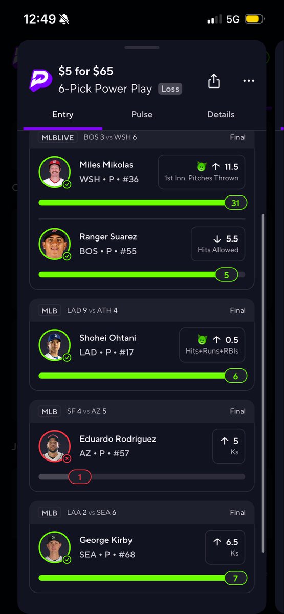 earlb13's tweet photo. Again @PrizePicks !!!! Stop 🛑 with the rigged discounts! Four one in a week!!! https://t.co/lQ7VOuBSO3