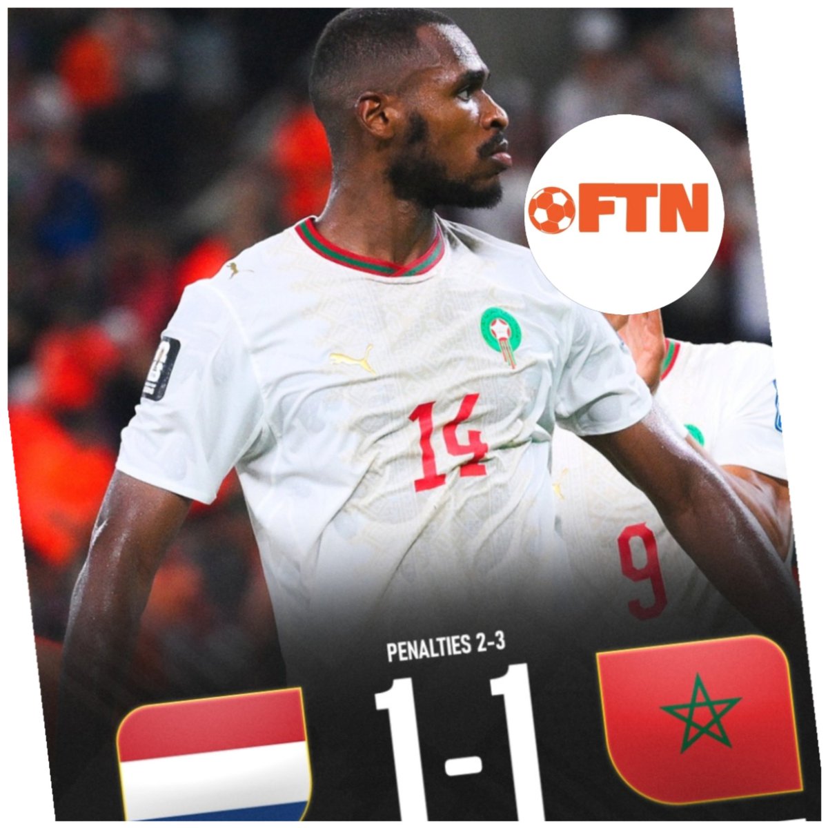 FootTransferNX's tweet photo. Congrats to Morocco.
They deserved to win and showed to the world that they can WIN this World Cup https://t.co/rS8RgH6L4m