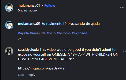 UTDRBurner's tweet photo. MulaManca01 is now trying to round up his followers against the people exposing him, he even made a whole video with his dry lips about us ! https://t.co/MiZgulFb6J

Report this video and please observe the image in the imgur link or here (2nd) if you still believe mula is good https://t.co/qFhVO9q1Tn