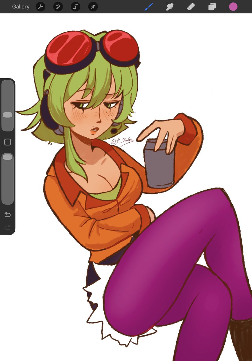 It_Bells's tweet photo. gumi flowers from megpoid #gumi https://t.co/SYjzwhxKgV