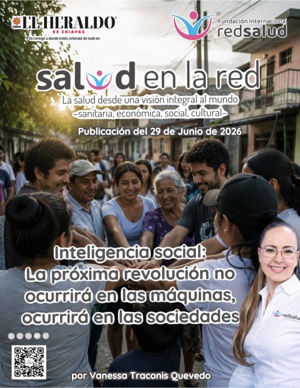Red_SaludFranq's tweet photo. Te invito a leer esta columna y a compartir tu reflexión. Porque el futuro no dependerá solamente de la tecnología que desarrollemos, sino de la forma en que decidamos utilizarla para construir un mundo más justo, saludable y sostenible.

https://t.co/l7FsQGFINj https://t.co/VmaJuCTRur