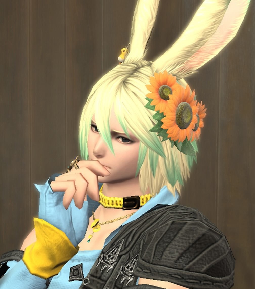 mike_Meteor_'s tweet photo. 良いお顔❤

 #FF14  #FFXIV  #ウサお https://t.co/AUHfivzGMZ