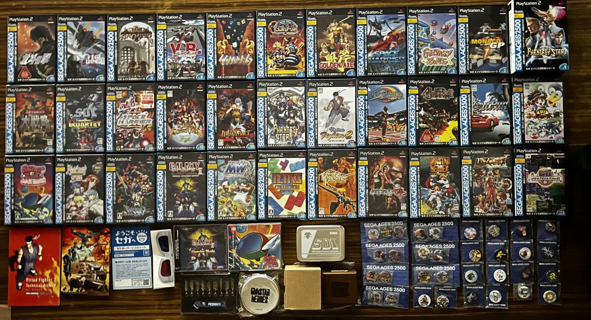 SEGA AGES 2500シリーズ 33本コンプリート（セガダイレクト通販特典缶