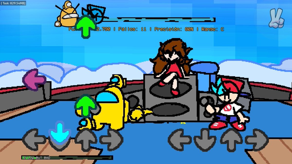 FNFBUT_BAD's tweet photo. Weeks 2 and 3 are finished, now we just need to fix some bugs and make the DLC https://t.co/XwbfzHx9gf