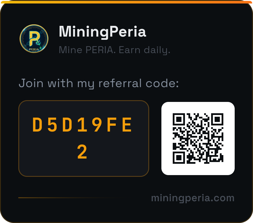 dickhardy472's tweet photo. Join me on Mining Peria — use my code D5D19FE2 to start mining PERIA! https://t.co/mn8rLYE49U