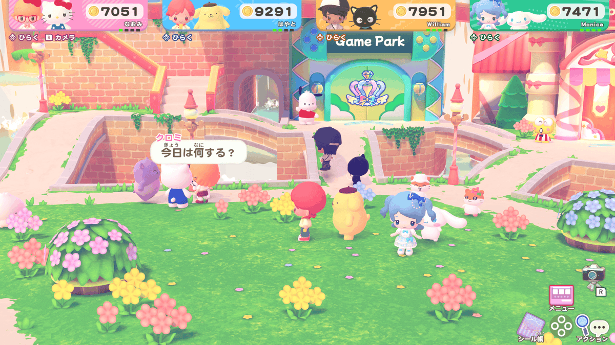 gamewith_review's tweet photo. 【プレイレビュー】
遊んでわかったサンリオゲームズの本気！
競わないパーティゲーム
『サンリオ パーティランド』#サンリオパーティランド

✅話しかけるだけでシールをくれる
✅シンプルで誰にでもプレイできるミニゲーム
✅誰ひとり傷つかない「みんななかよく」の世界
✅グッズ展開も本気でした

▼詳細はこちら
https://t.co/cFAHAXOcsX
