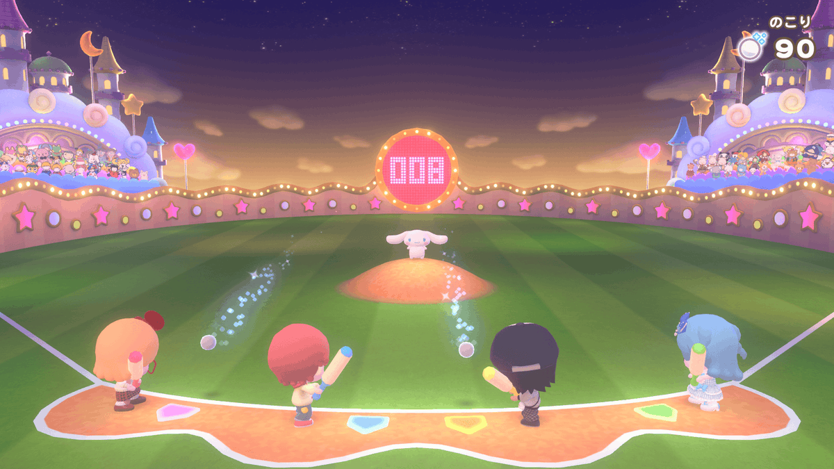 gamewith_review's tweet photo. 【プレイレビュー】
遊んでわかったサンリオゲームズの本気！
競わないパーティゲーム
『サンリオ パーティランド』#サンリオパーティランド

✅話しかけるだけでシールをくれる
✅シンプルで誰にでもプレイできるミニゲーム
✅誰ひとり傷つかない「みんななかよく」の世界
✅グッズ展開も本気でした

▼詳細はこちら
https://t.co/cFAHAXOcsX