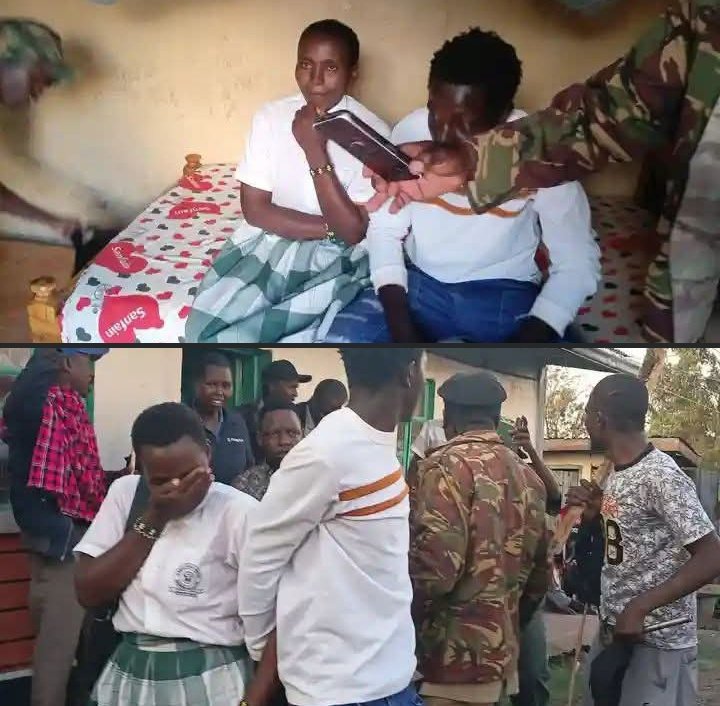 kijana_misa's tweet photo. The young upcoming artist has just secured a long-term stay at a Kamiti BNB for the next 35 years. Yesterday, on the opening day after the short mid-term break, he was eager to give his high school sweetheart a warm goodbye.

What he didn’t know was that the rumors had already spread like wildfire across the village. Even the parents had gotten wind of the affair.

After the girl left the house to catch the bus back to school, her parents, accompanied by the area chief, quietly followed her at a distance to see exactly where she was heading. As expected, she went straight to the young artist’s new residence.

Just as things were heating up and the passionate horizontal goodbye was about to begin, a loud, furious bang shattered the moment on the door.

Now, the young man’s music career dreams have come crashing down. The bright future he had envisioned with this young lady after she finished school is dead.