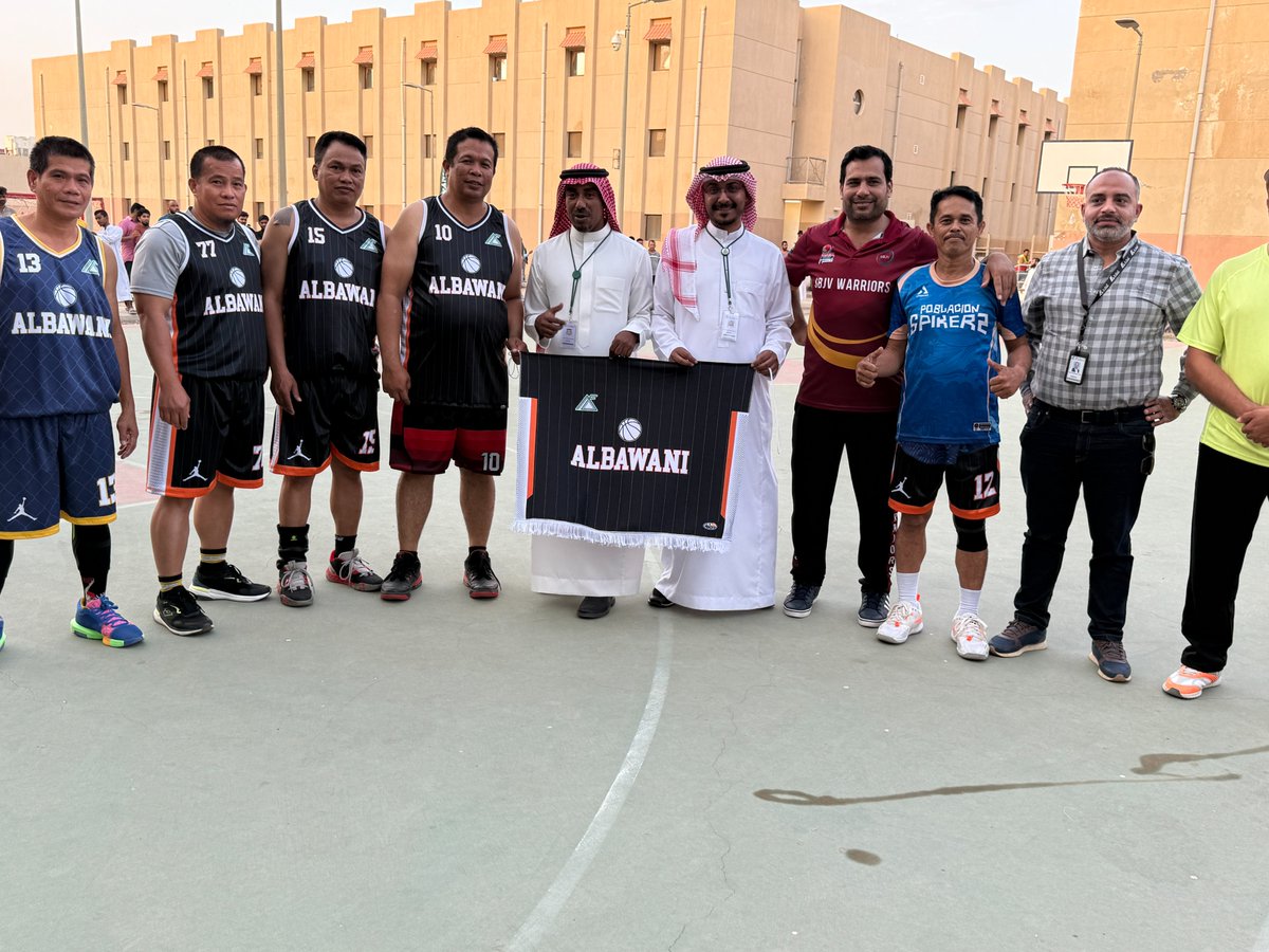 albawani's tweet photo. انطلاق بطولة #البواني لكرة السلة والكريكيت 2026، والتي تستمر على مدار أسبوعين، في أجواء تعكس روح الفريق، والتنافس الإيجابي، وثقافة التعاون التي تجمع موظفينا.
ترقبوا أبرز محطات البطولة حتى المباراة النهائية وحفل تكريم الفائزين.

The #AlBawani Basketball & Cricket Tournament 2026 is officially underway!
Bringing colleagues together through sports, teamwork, and friendly competition, the tournament reflects our commitment to employee well-being and a connected workplace culture.
Here's a great season ahead!