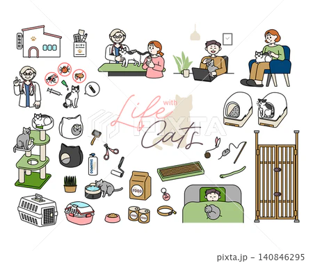 starlit_design's tweet photo. PIXTAとAdobeストックにて
新素材公開になりました★
ねこちゃんとの暮らしの素材です☺️🐈️ https://t.co/NuyLxkb9fz