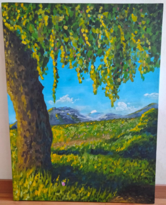 TwayKont's tweet photo. Painting made a couple months ago https://t.co/rOcEhSI0VS